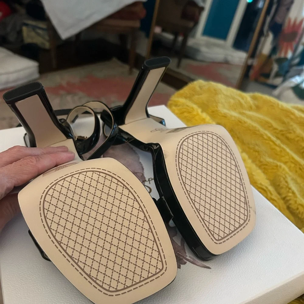 NIB Jessica Simpson Adonia Size 8 Black Heels - Picture 4 of 4